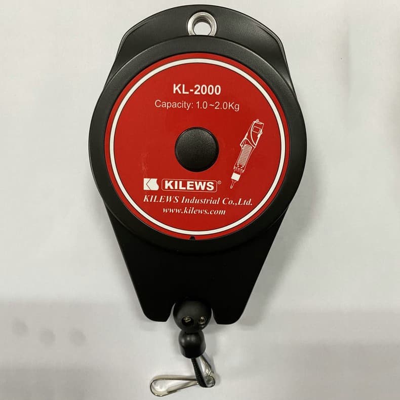 Taiwan KILEWS KL-2000 Electric Screwdriver Balancer with Lifting Rings - High-Power Tension Balancer