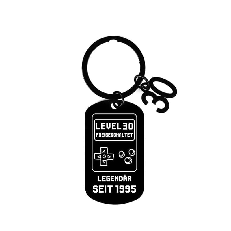 Cross-Border Birthday Boy Game Keychain 18-30-40 Boys and Ladies Fun Birthday Gifts