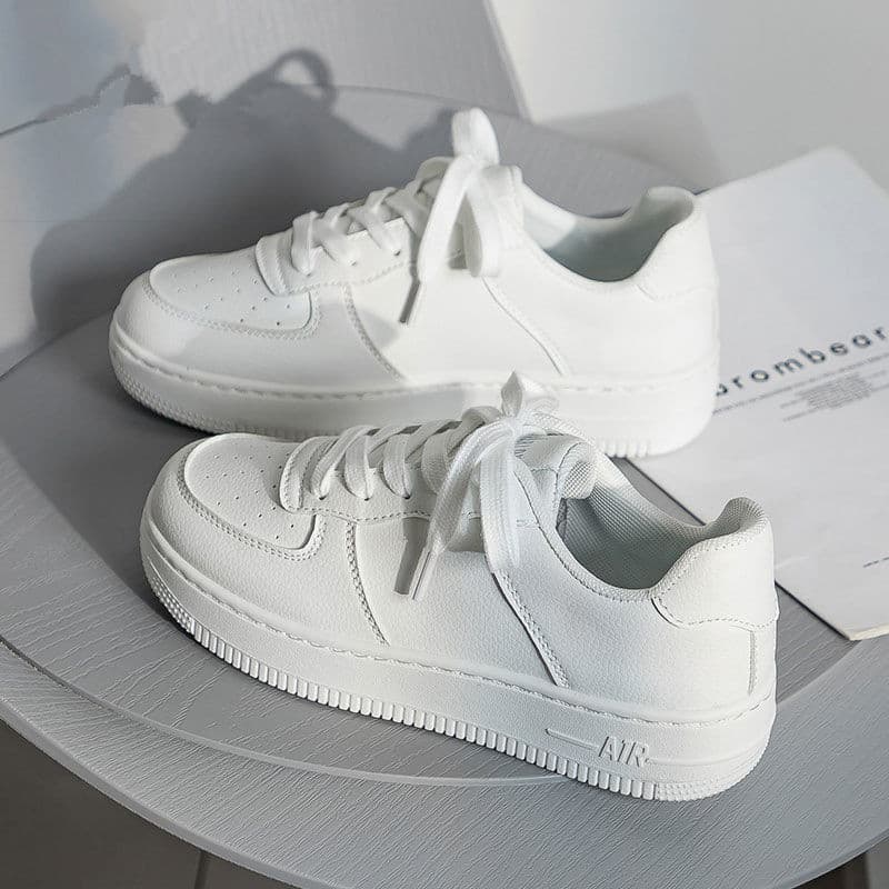 Women's Casual White Sneakers Spring Autumn New Fashion Versatile Ins Trendy Flat Sports Shoes