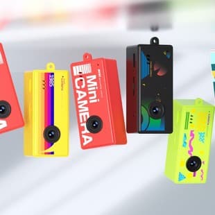 Cross-border Kodak-style Retro Mini Camera Student Digital Portable Wearable G6 Thumb-sized Camera