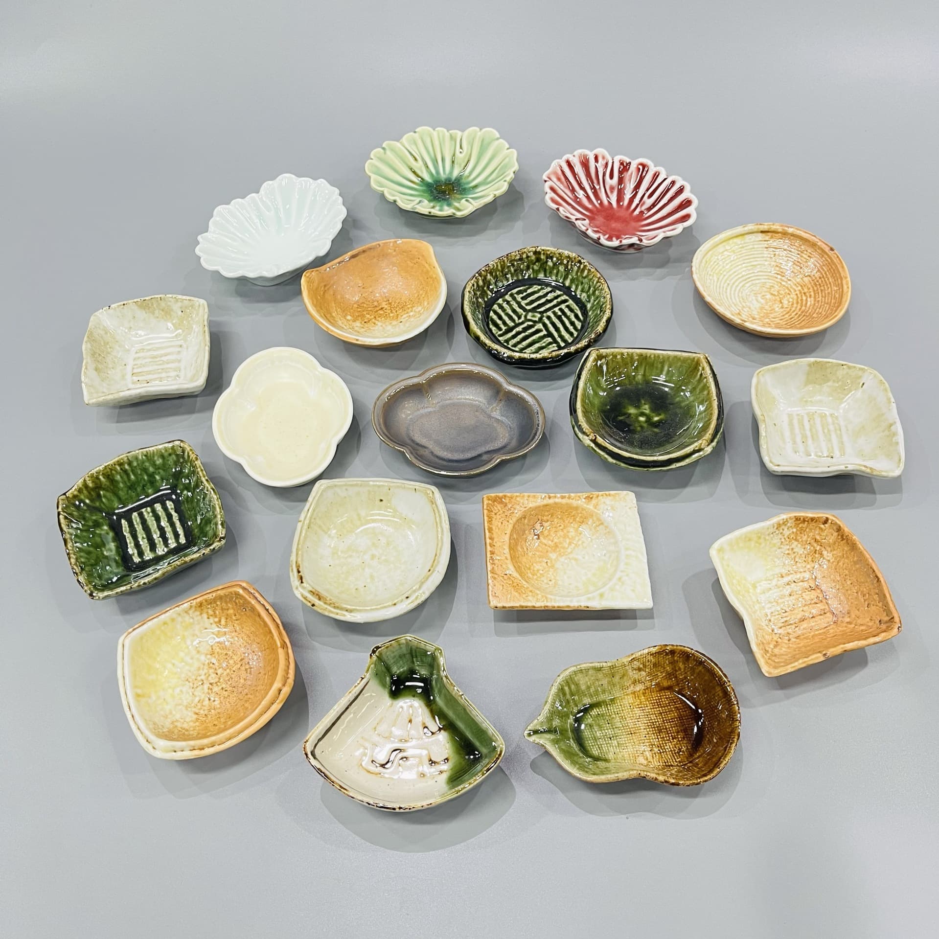 Kaiseki Cuisine Ceramic Appetizer Dish Seasoning Plate Dessert Tray