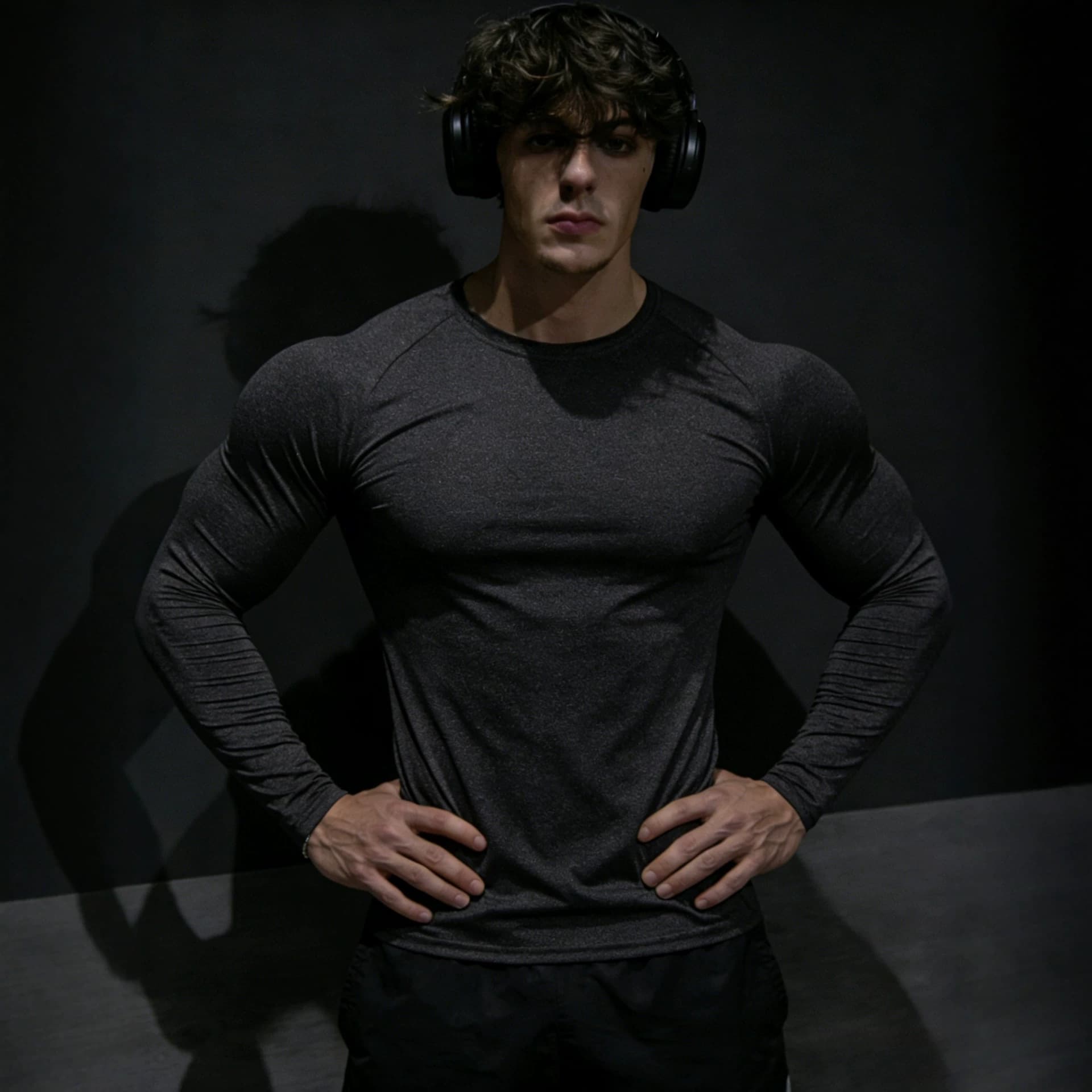 Amazon & AliExpress Men's Thermal Underwear Crew Neck Long Sleeve