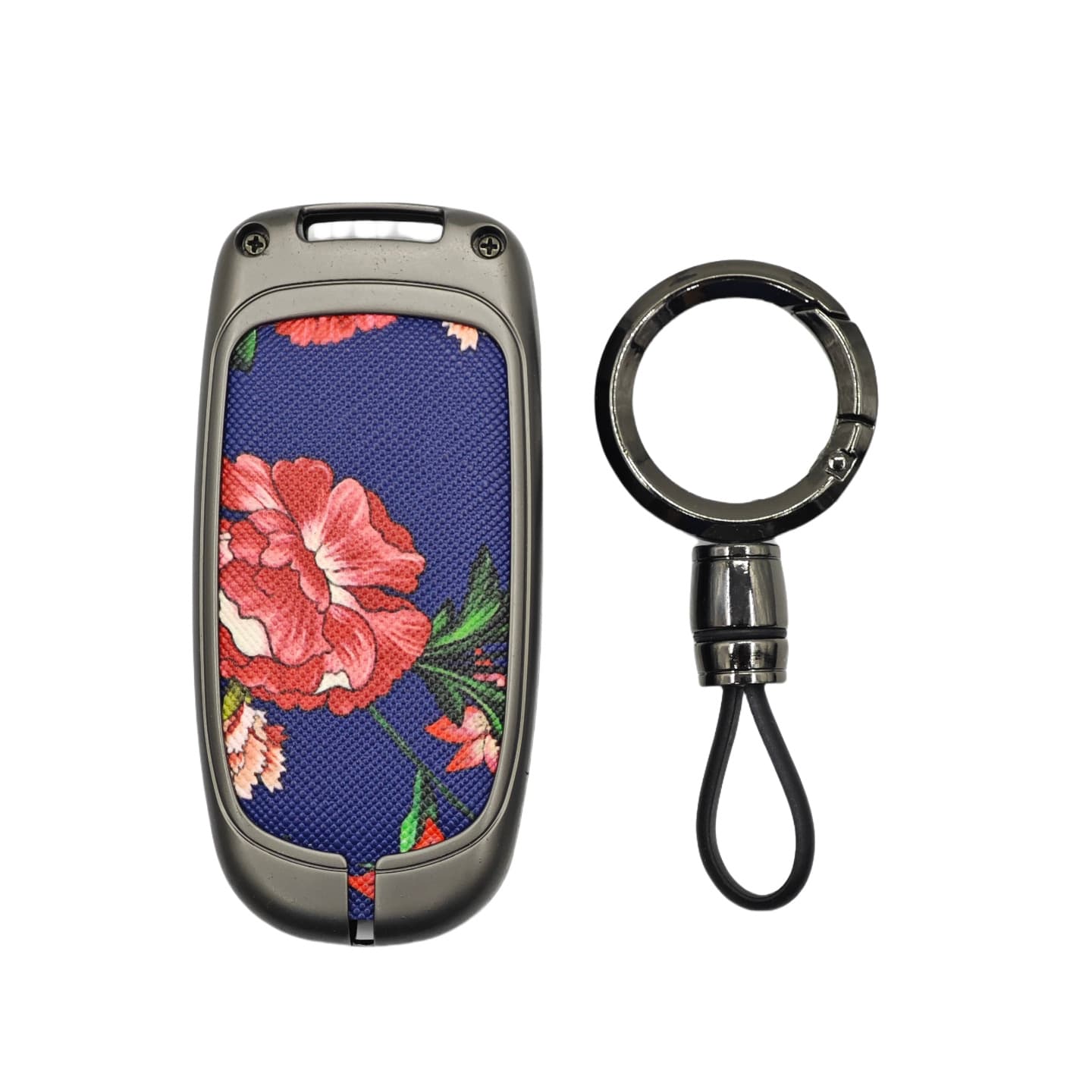 Key case for Jeep Compass, Cherokee, Renegade, Grand Cherokee, Commander car key cover with buckle