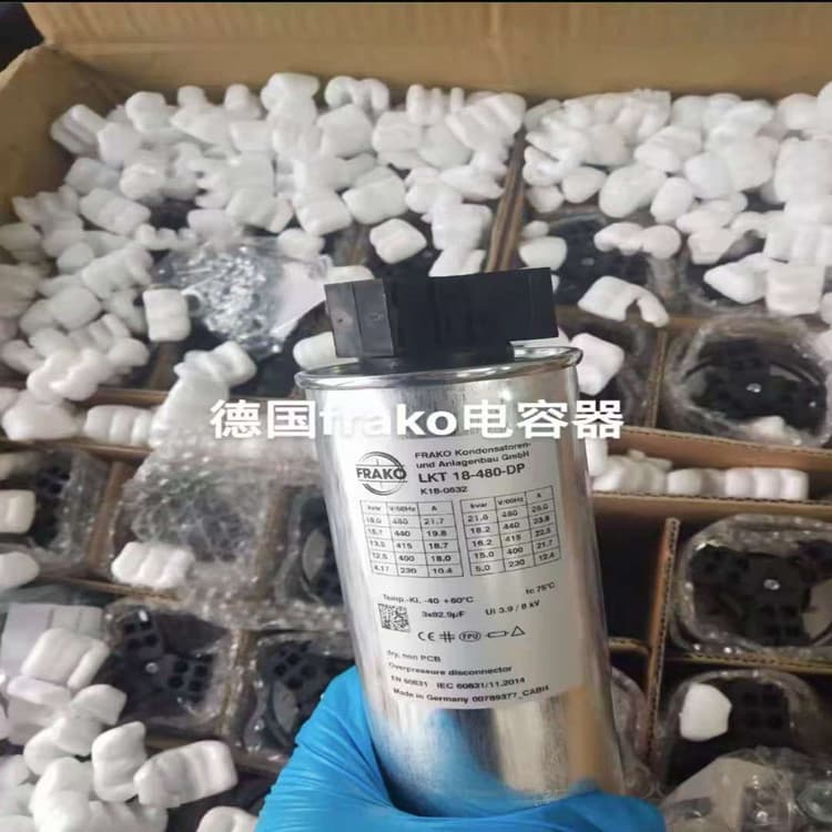 Genuine German LKT 18-480-DP 3*82.9UF 480V FRAKO Power Capacitor