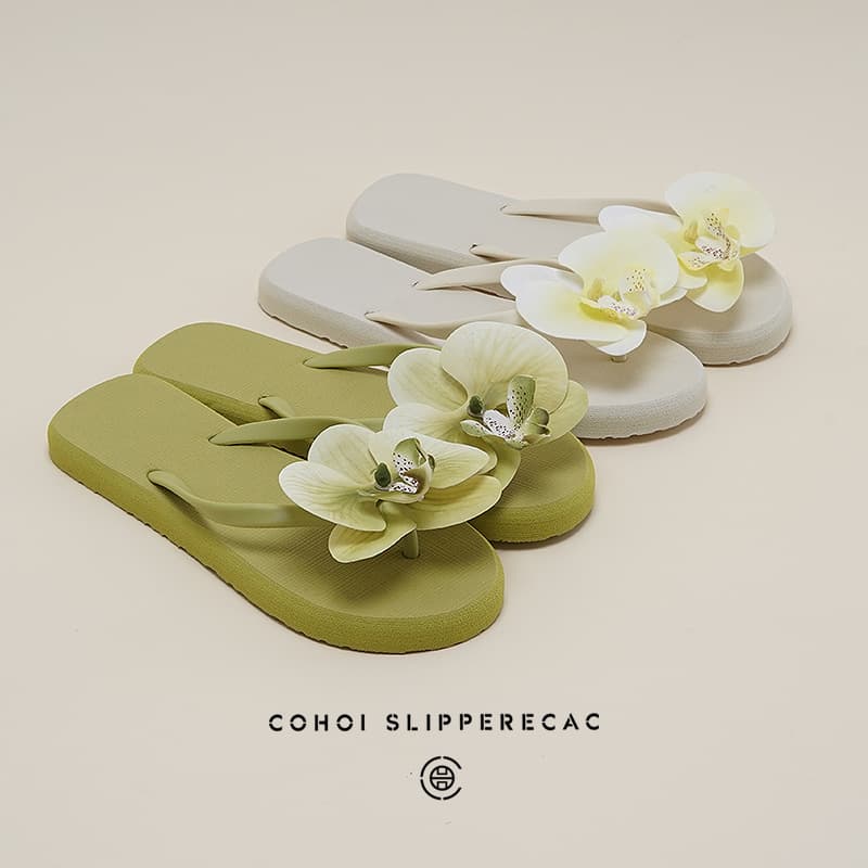 Beach shoes Korean style fashion flip-flops outer wear women's accessories flip-flops summer casual sandals seaside slippers
