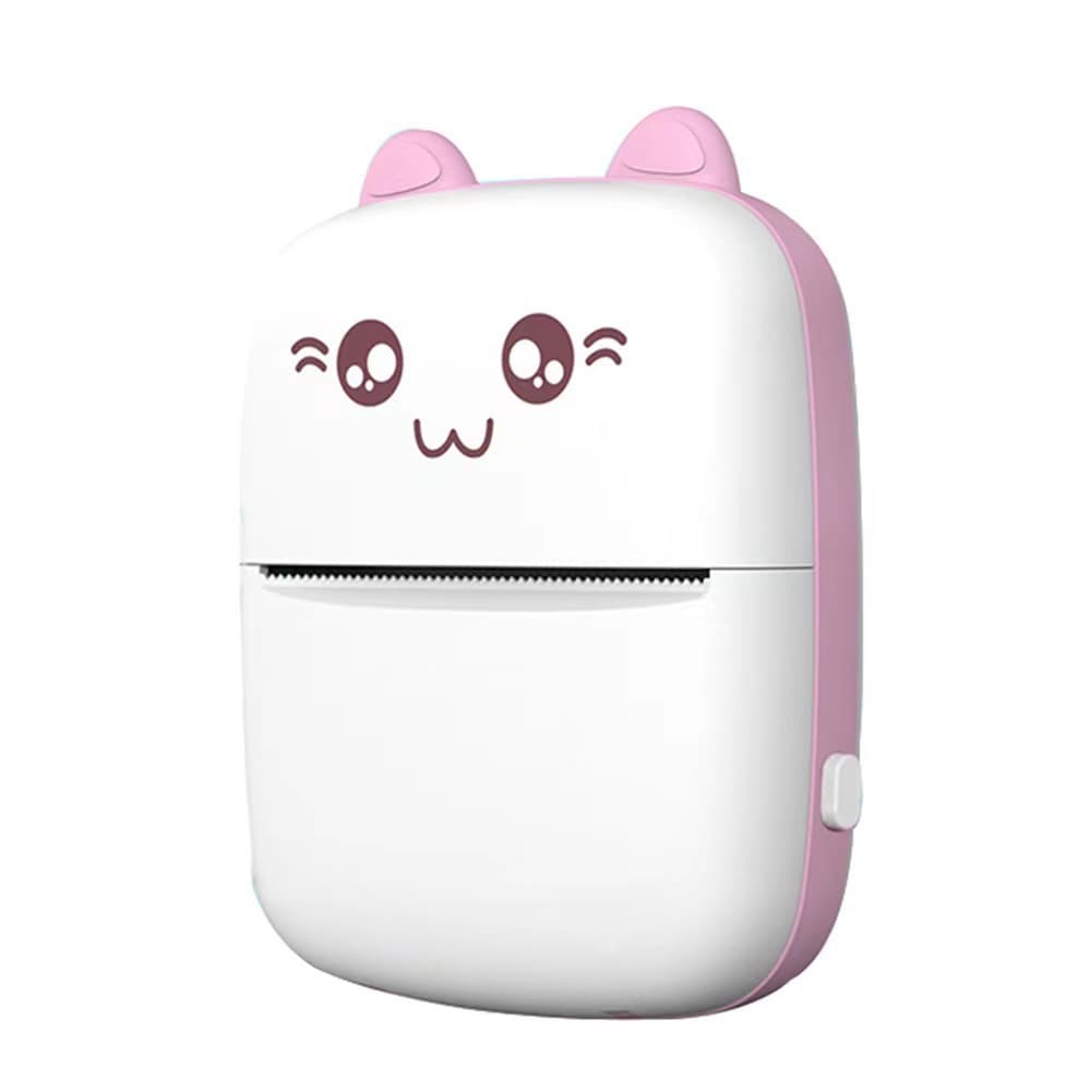 Mini Portable Thermal Printer for Kids, Pocket Photo Printer for Students, Wrong Question Search, Bluetooth Label Printer