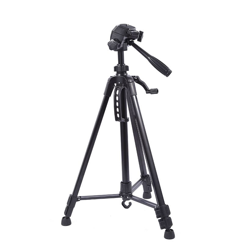 1.4M Alloy Tripod, Multifunctional Mobile Phone Live Streaming Stand, Telescope Projector Tripod, Thermometer Stand