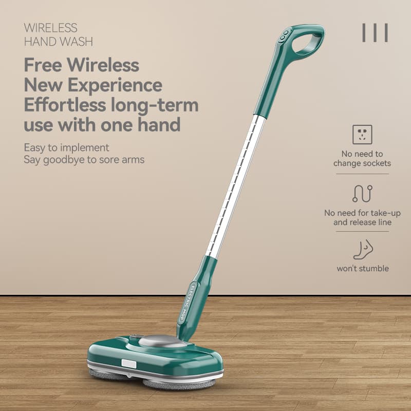 Cross-border Automatic Electric Mop, Handheld Wireless Portable Charging, Multi-functional Smart Floor Mopping Machine for Home Use