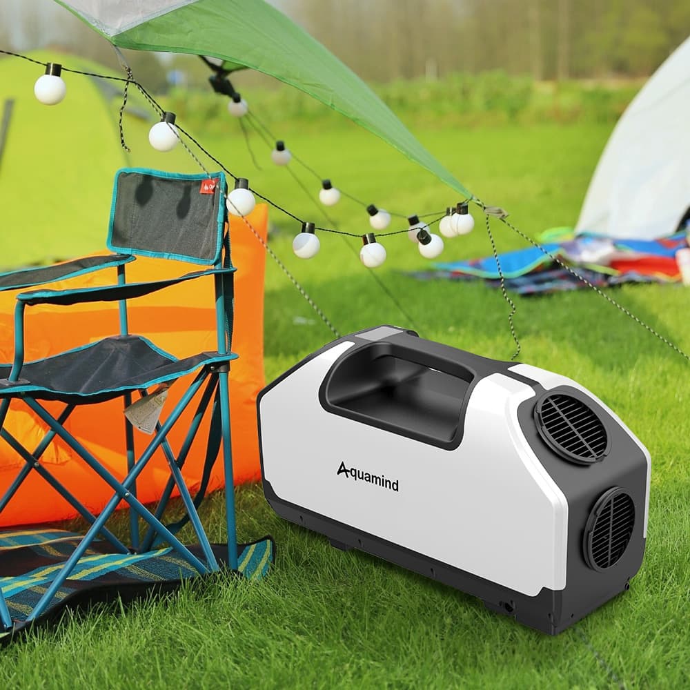Cross-border Tent Mini Air Conditioner, 24V/220V Vehicle Air Conditioner All-in-One, Heating and Cooling Outdoor Portable Air Conditioner