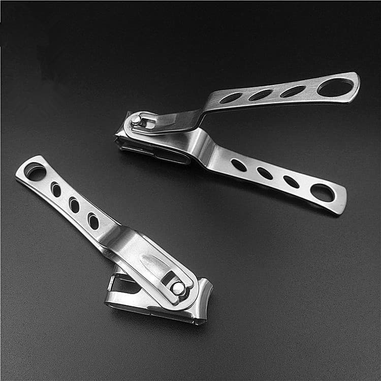 Factory direct supply stainless steel nail clippers 360 degree rotating manicure tools nail scissors multifunctional manicure knife