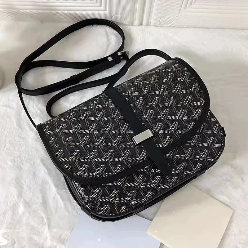 Goyard Saddle Bag High-Quality Shoulder Crossbody Messenger Bag Cross-Border Best-Selling Versatile Small Square Bag
