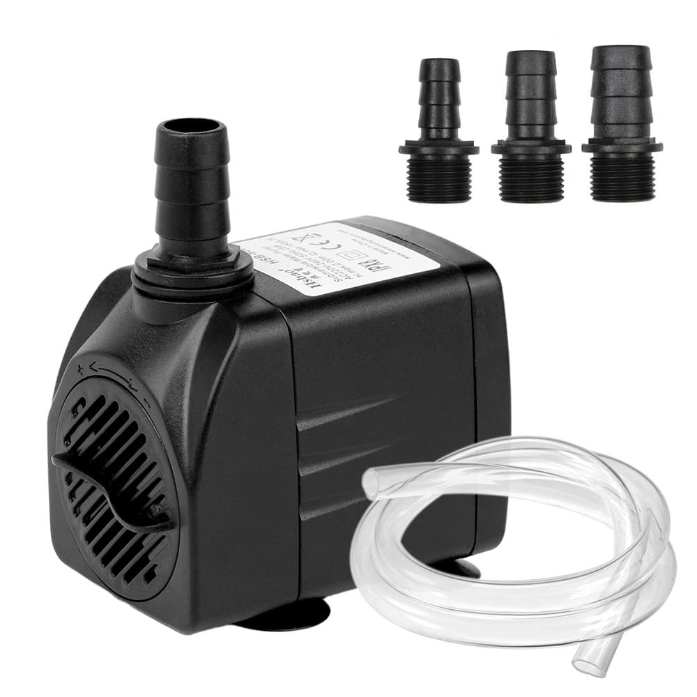 Adjustable Flow Silent Submersible Pump for Aquarium Side Suction Pump Fountain Rockery Pump Water Circulation Filter Pump