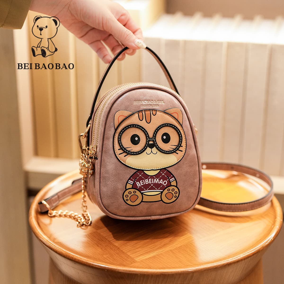 Beibao Bag Source Factory Phone Bag Women's Summer New Fashion Chain Crossbody Mini Versatile Multi-layer Small Bag