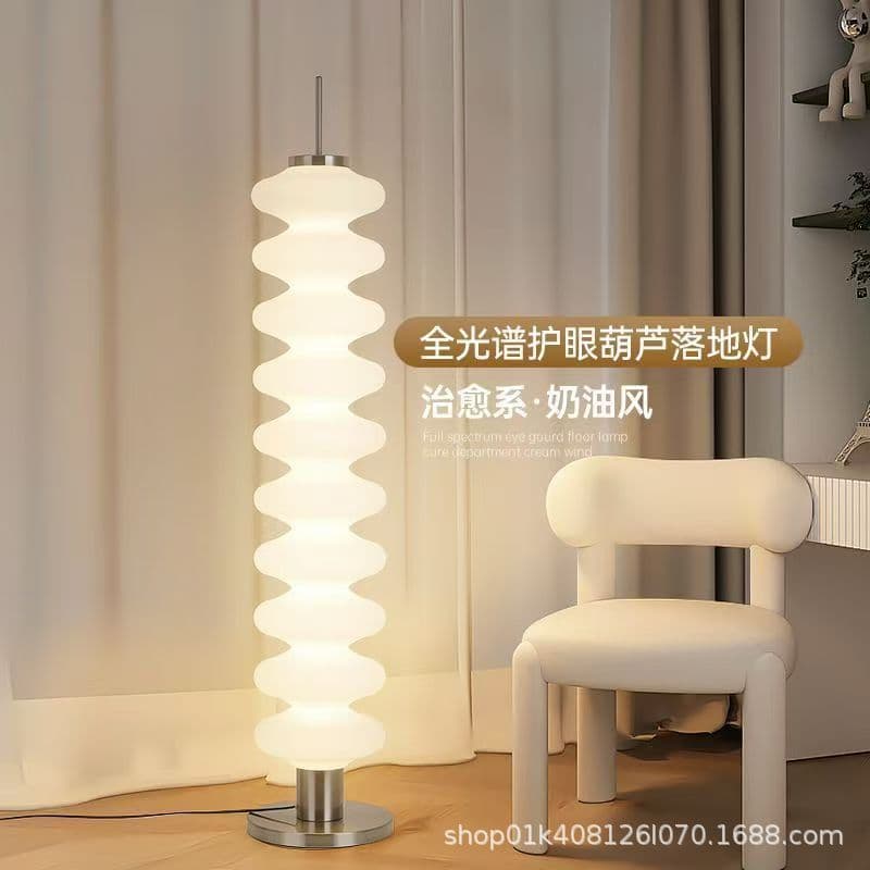 Ins Style Floor Lamp Gourd Design Nordic Hotel Bedroom Living Room Corner Light