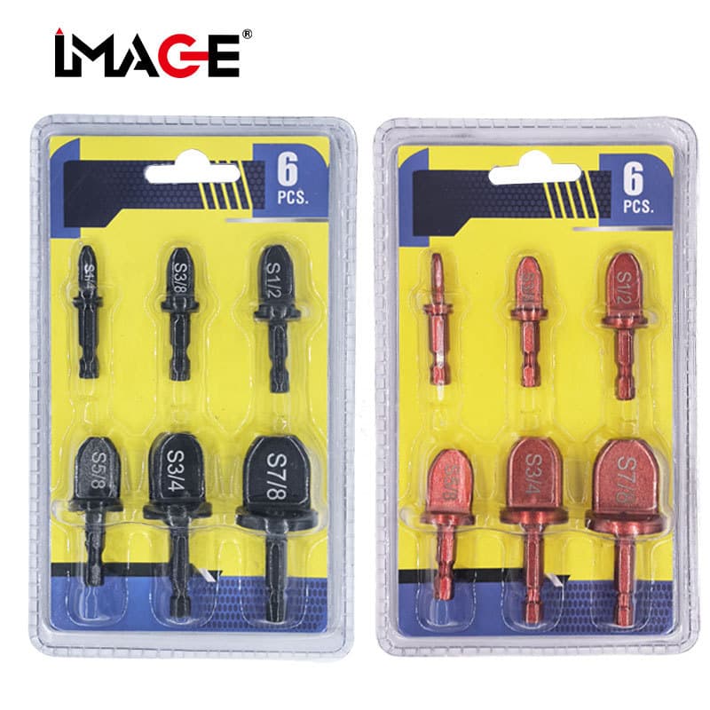 Copper Tube Expander 6pc Electric Tube Expander Hex Shank 5pc Imperial Copper Tube Flaring Tool Air Conditioning Copper Tube Flaring