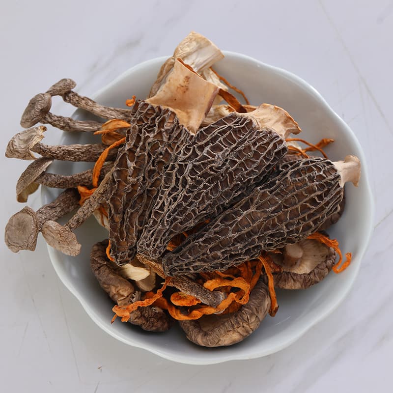 Custom edible mushroom products - sliced/diced shiitake, organic mushroom gift boxes from OEM manufacturer