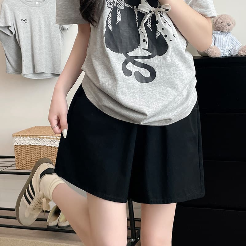 Navy Blue Cotton Linen Cargo Shorts for Women Summer 2026 New Loose Fit Slimming Casual Outdoor Sports Black Hot Pants