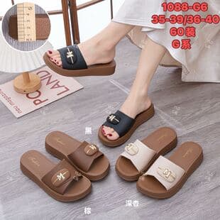 2026 Summer New Thick Sole Flip Flops for Women, Non-Slip Platform Sandals, Versatile Outdoor Soft Sole Slides