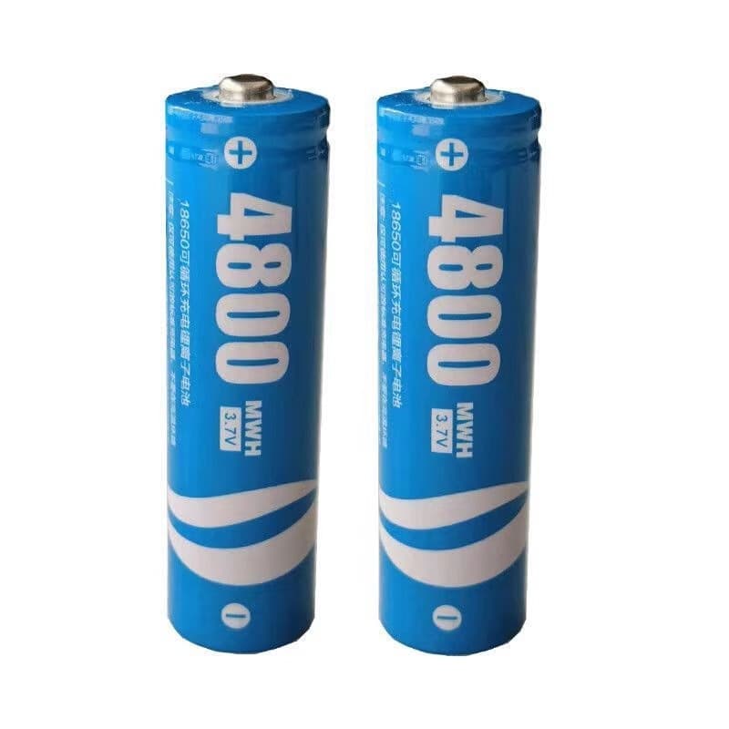 Huibang Original 18650 Lithium Battery Pointed Tip 3.7V Rechargeable with Protection Board Large Capacity for Opera Player Radio