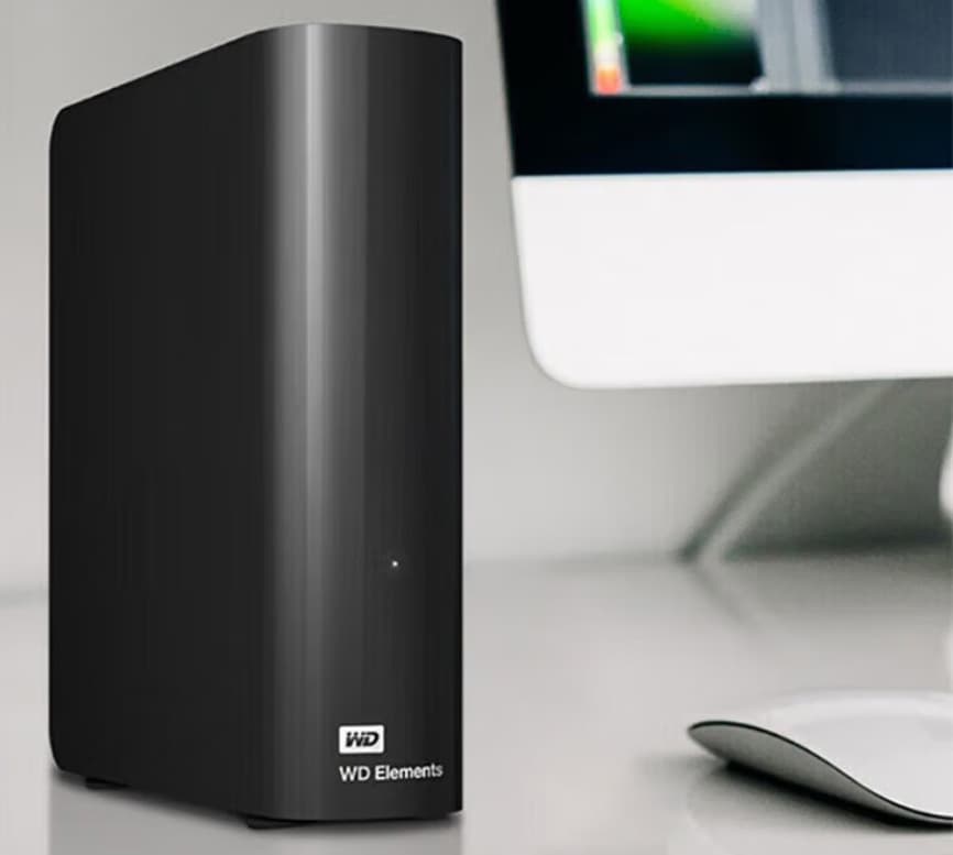 Suitable for Western Digital (WD) element mobile hard drive large capacity 8TB (WDBWLG0080HBK)