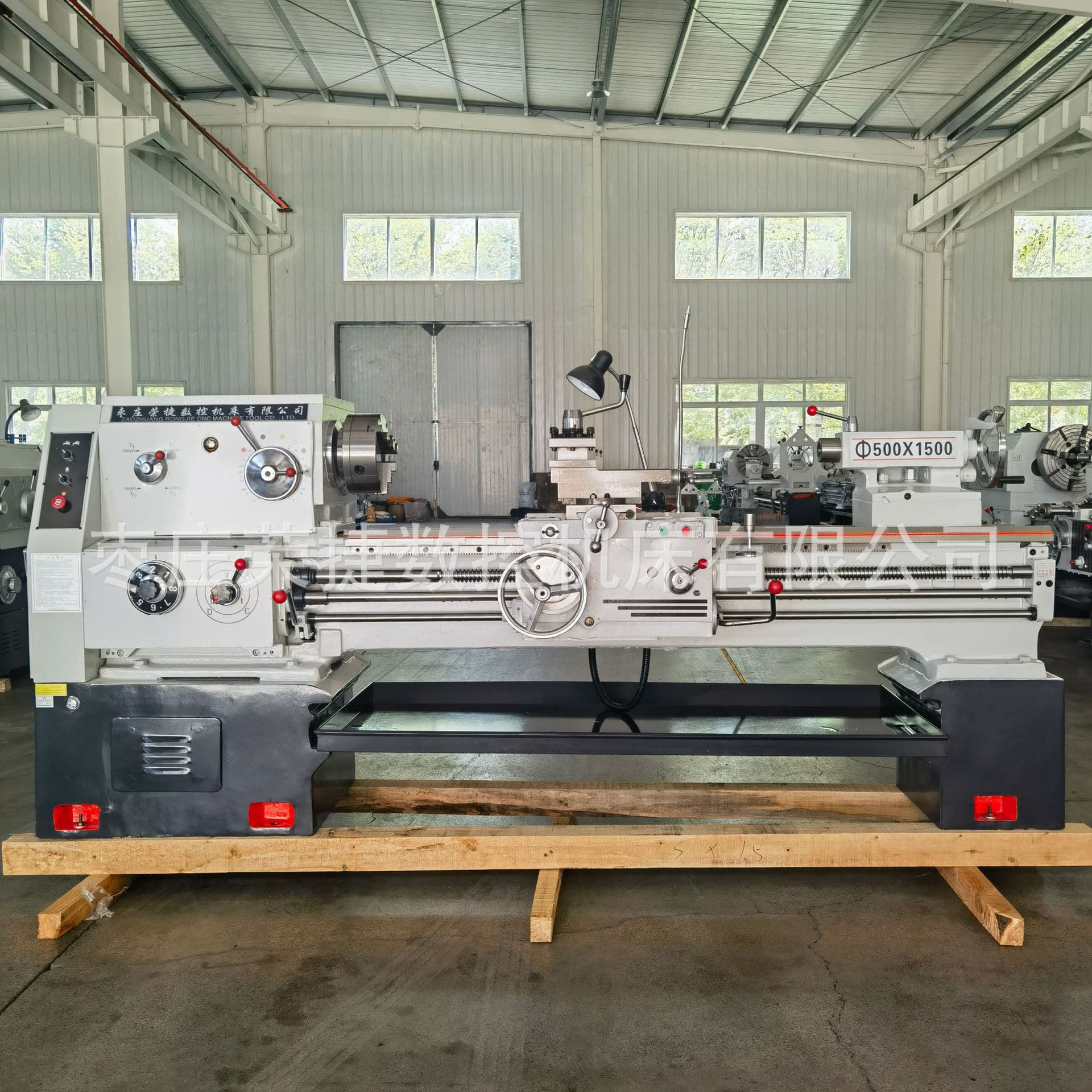 Stock Sale CA6150*1500 General Lathe, Whole Machine High-Frequency Hardened with Good Hardness, Teaching Use with Rear Guard