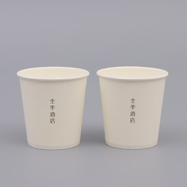 Wholesale of 1000 colored printed logo disposable paper cups, thickened for home and commercial use, order now.