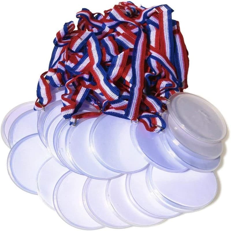 Amazon Colored Plastic Medals, DIY Children's Lanyard Medal Toys, Company Sports Meets, Festival Event Medals