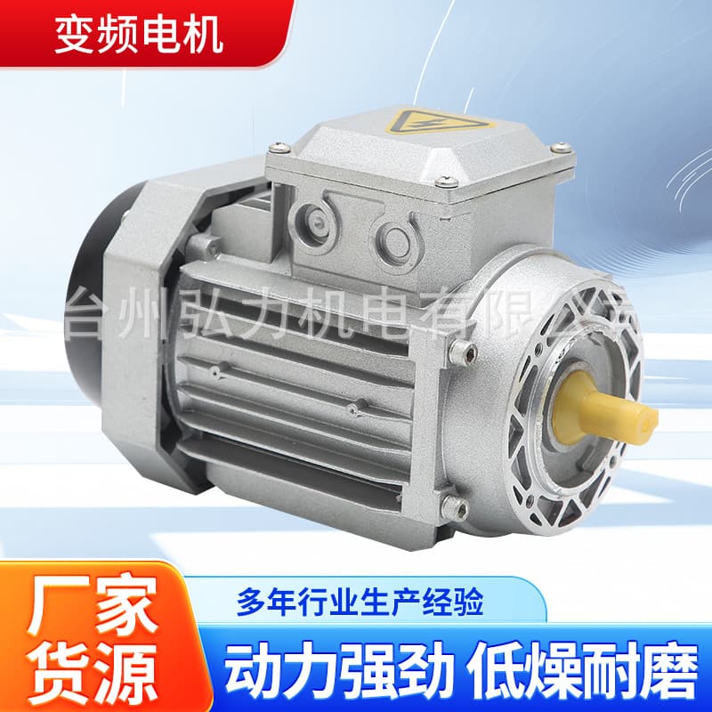 YS Series 0.37KW/0.55KW Three-Phase Asynchronous Motor Aluminum Shell with Pure Copper Coil AC Variable Frequency Motor