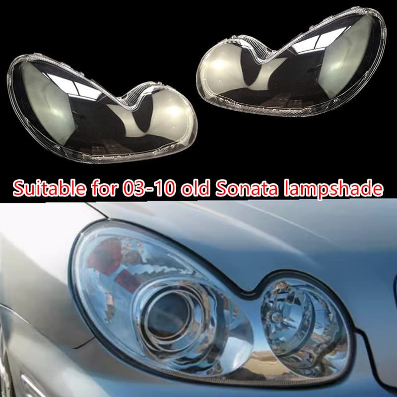 Compatible with Modern Old Model Sonata Headlight Cover 03-07 Sonata Front Headlight Transparent Lens Cover