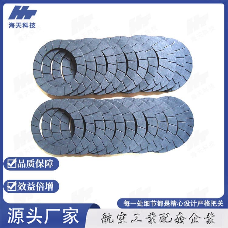 Source manufacturer direct supply electric hoist brake pads asbestos-free copper wire wound clutch friction plates customizable