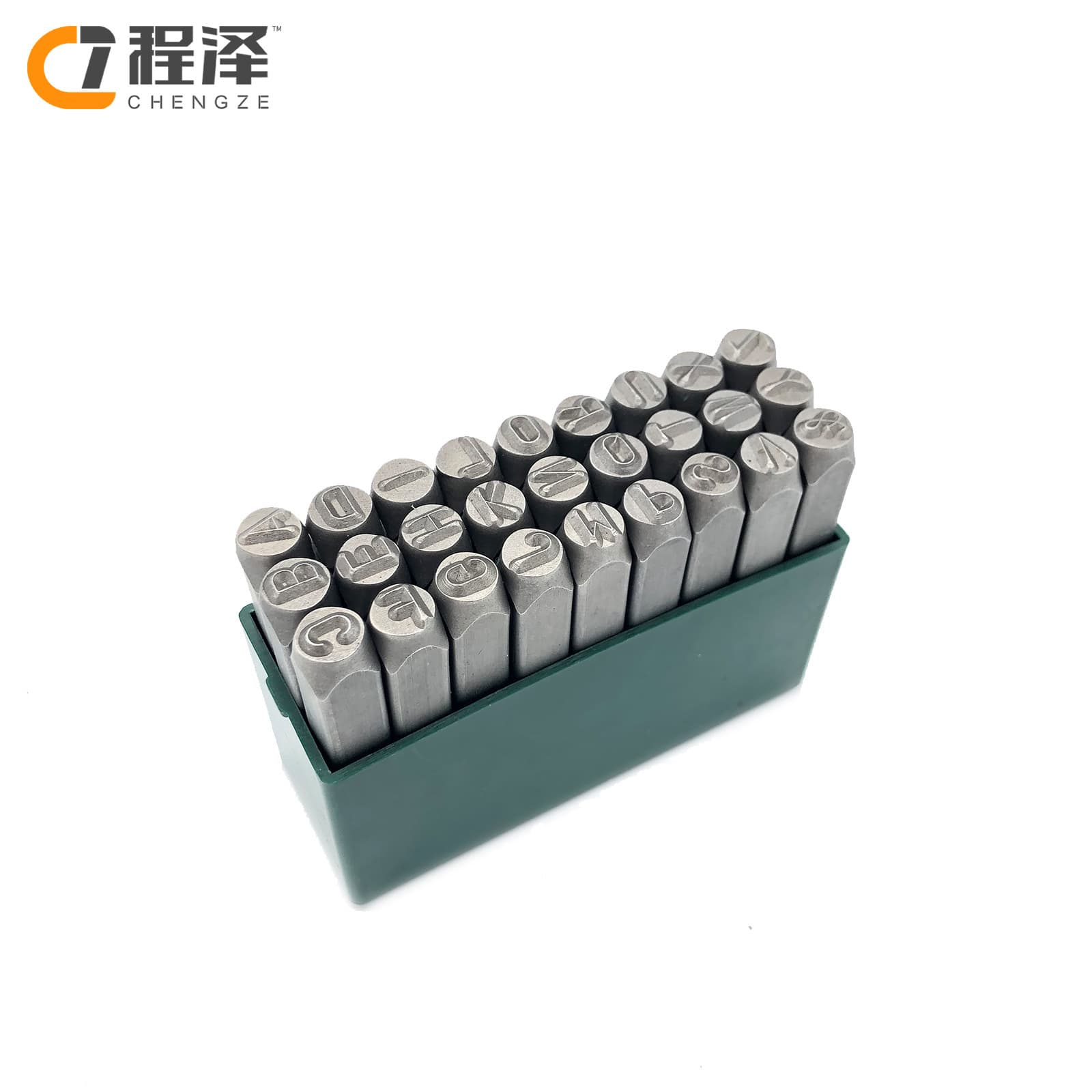 Steel Letter Stamping Set A-Z Uppercase Letters Engraving Steel Number Punch Manual Tool for Metal Plastic Marking