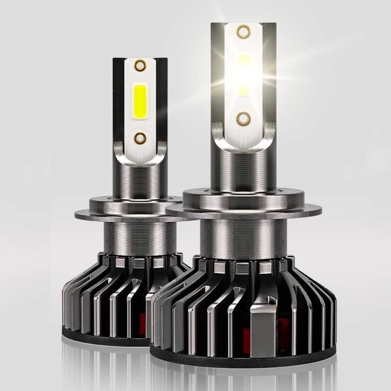 F2 COB Cross-border E-commerce Car LED Headlight, Car Front Headlight Modification Bulb White LED Headlight Wholesale