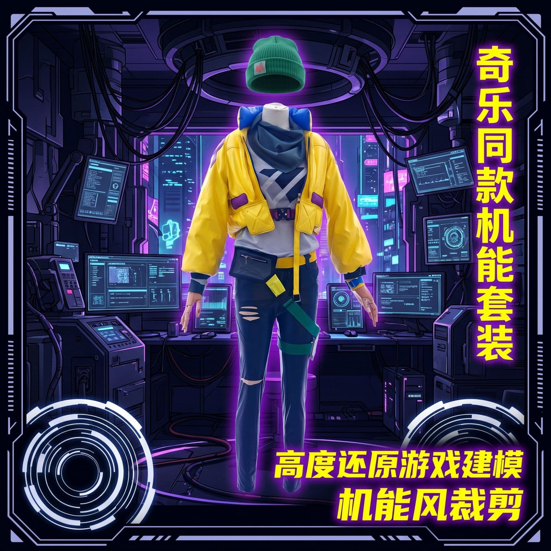 Fearless Contract Qile cos suit Valorante cospaly costume two-dimensional game play