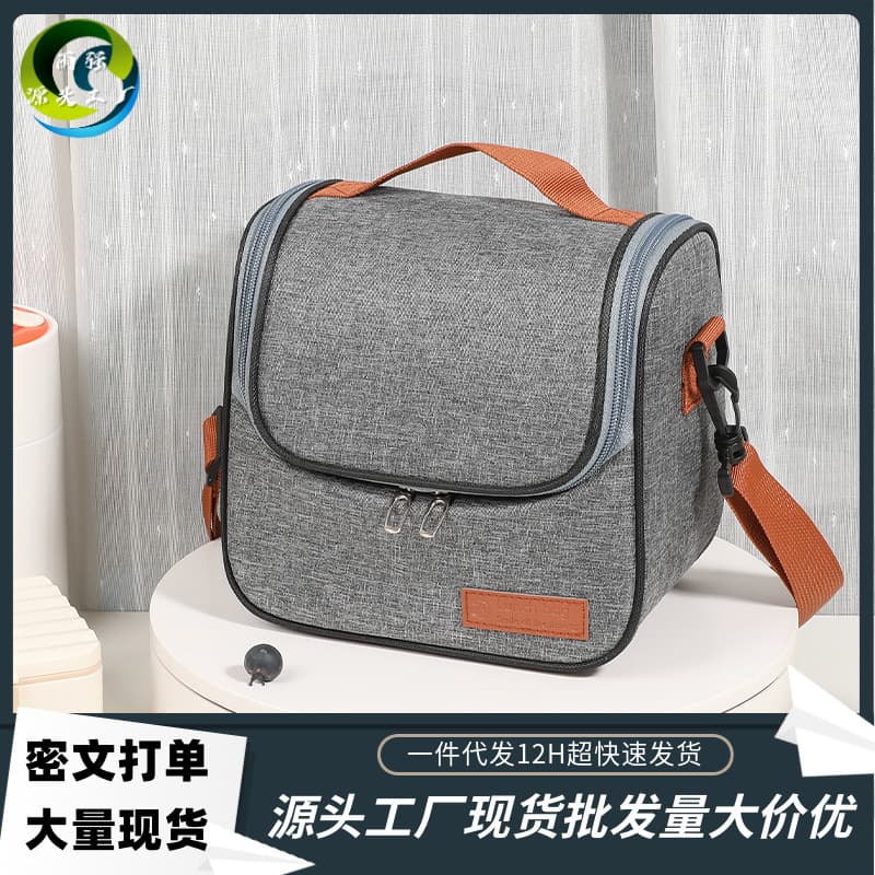 Thickened Aluminum Foil Thermal Insulation Bag Handheld Lunch Bag for Work Portable Cool Bag Insulated Food Delivery Bag