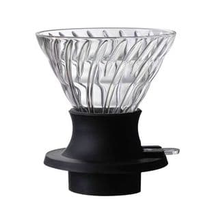 Japanese Pour Over Coffee Smart Cup V60 Drip Silicone Glass Filter Cup with Switch Coffee Filter Cup Set