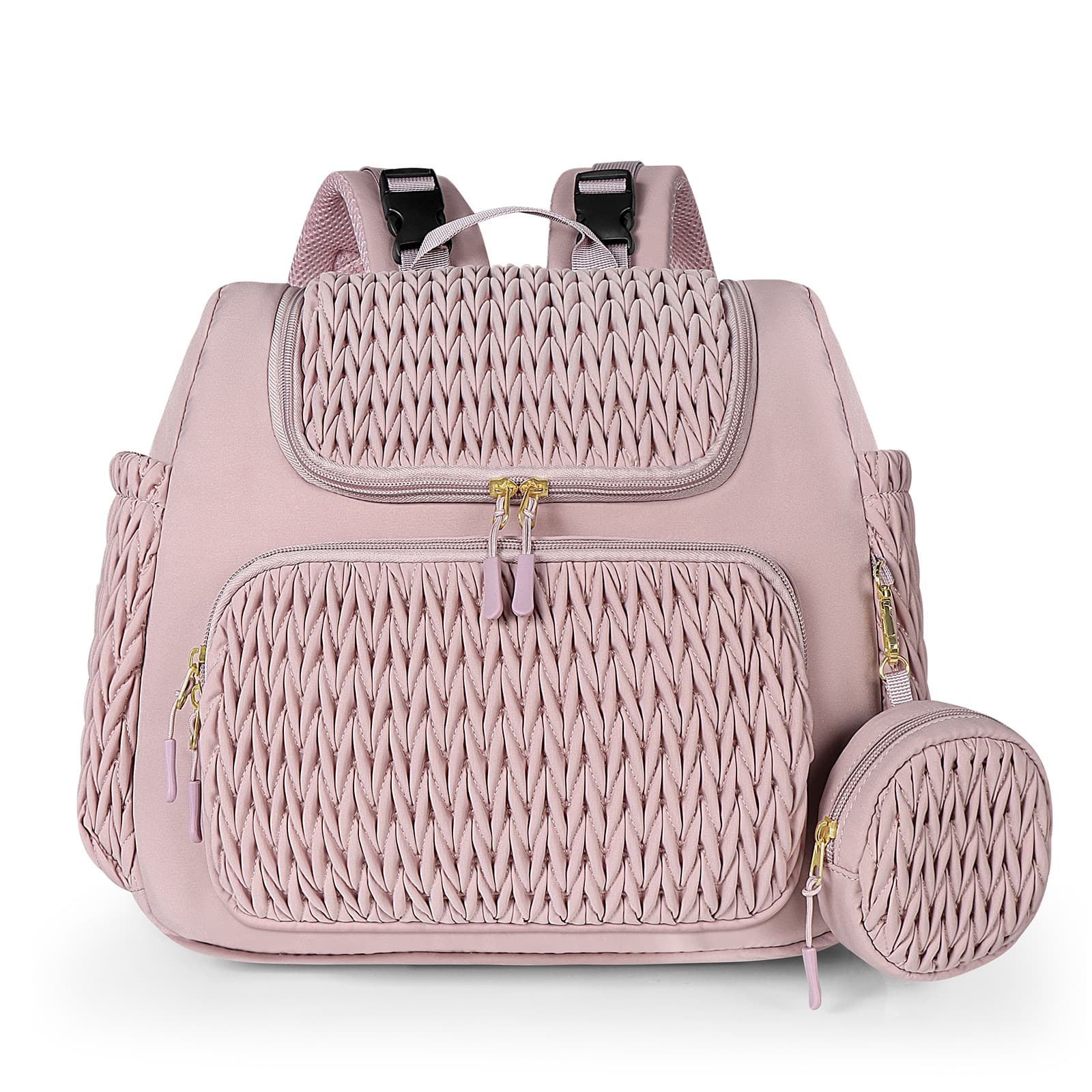 Amazon Best Selling Multi-Functional Diaper Storage Bag Mother Backpack Baby Bottle Bag Double Shoulder Baby Diapers Mother Baby