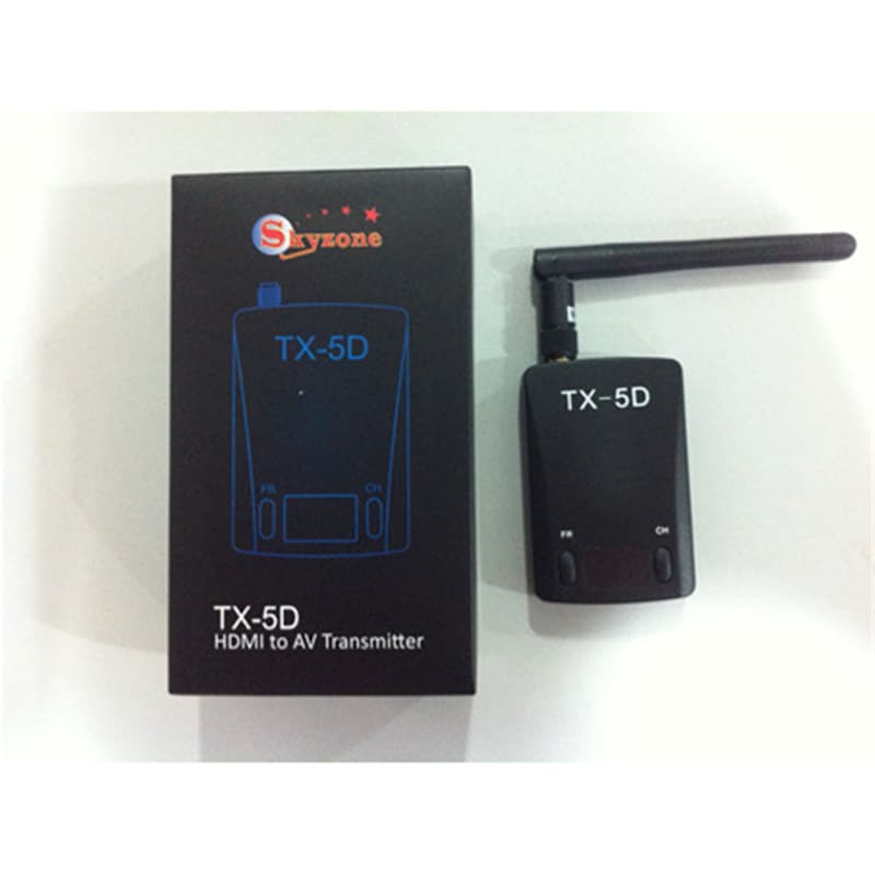 FPV 5.8G Video Transmitter TX-5D 600mw FPV Aerial Transmitter, Supports HDMI Dual Video Input.