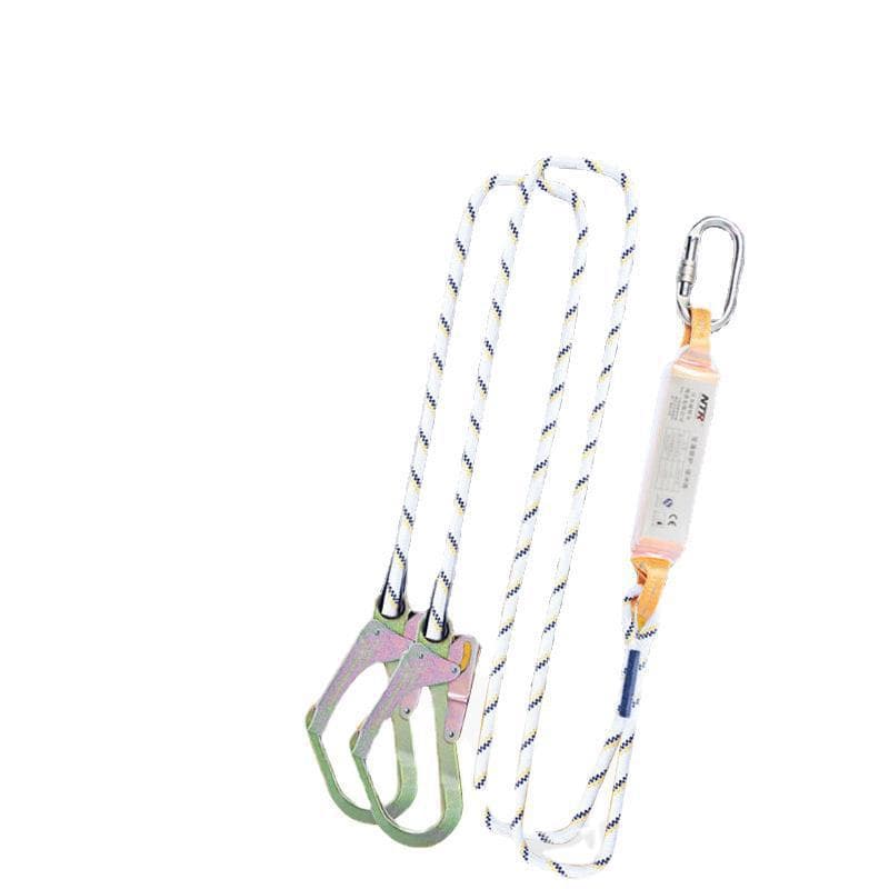 Nettle KB02 dual hook buffer fall arrest 24543 rope, 6KN impact 25KN buffer rope, corrosion-resistant rope.