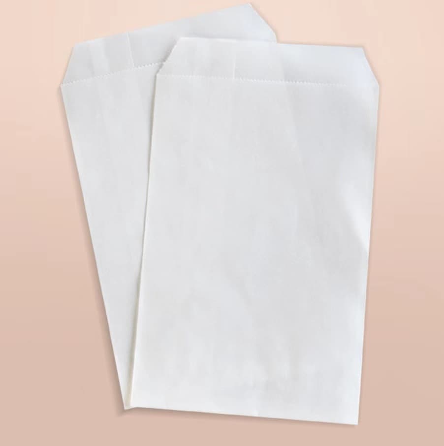 Glassine Paper Bag Wax Paper Bag Translucent Paper Bag Ins Paper Bag Self-Adhesive Strip Food Paper Bag Sample Print Logo