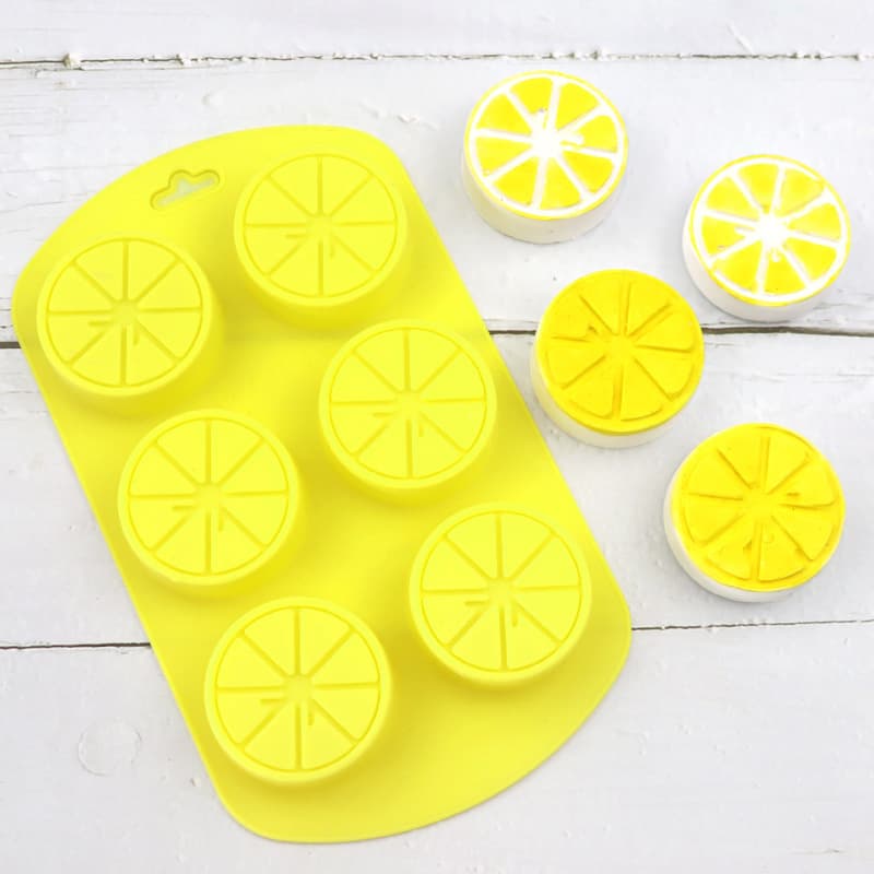 Xingka Lemon Fruit Series Silicone Cake Decoration Mold Handmade Bread Rice Cake Mold Aromatherapy Essential Oil Soap