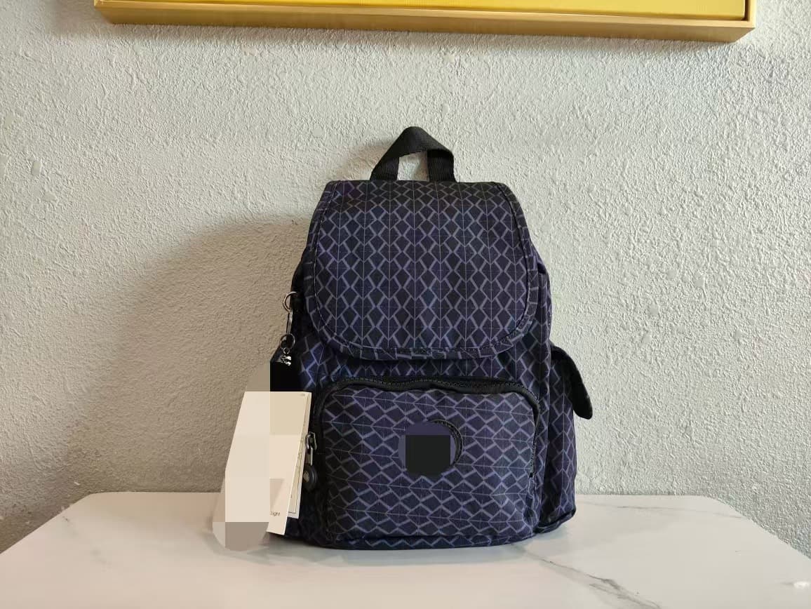 2026kip Unisex Lightweight Canvas Small Backpack New Fashion Versatile Schoolbag Double Shoulder Bag Series K12671