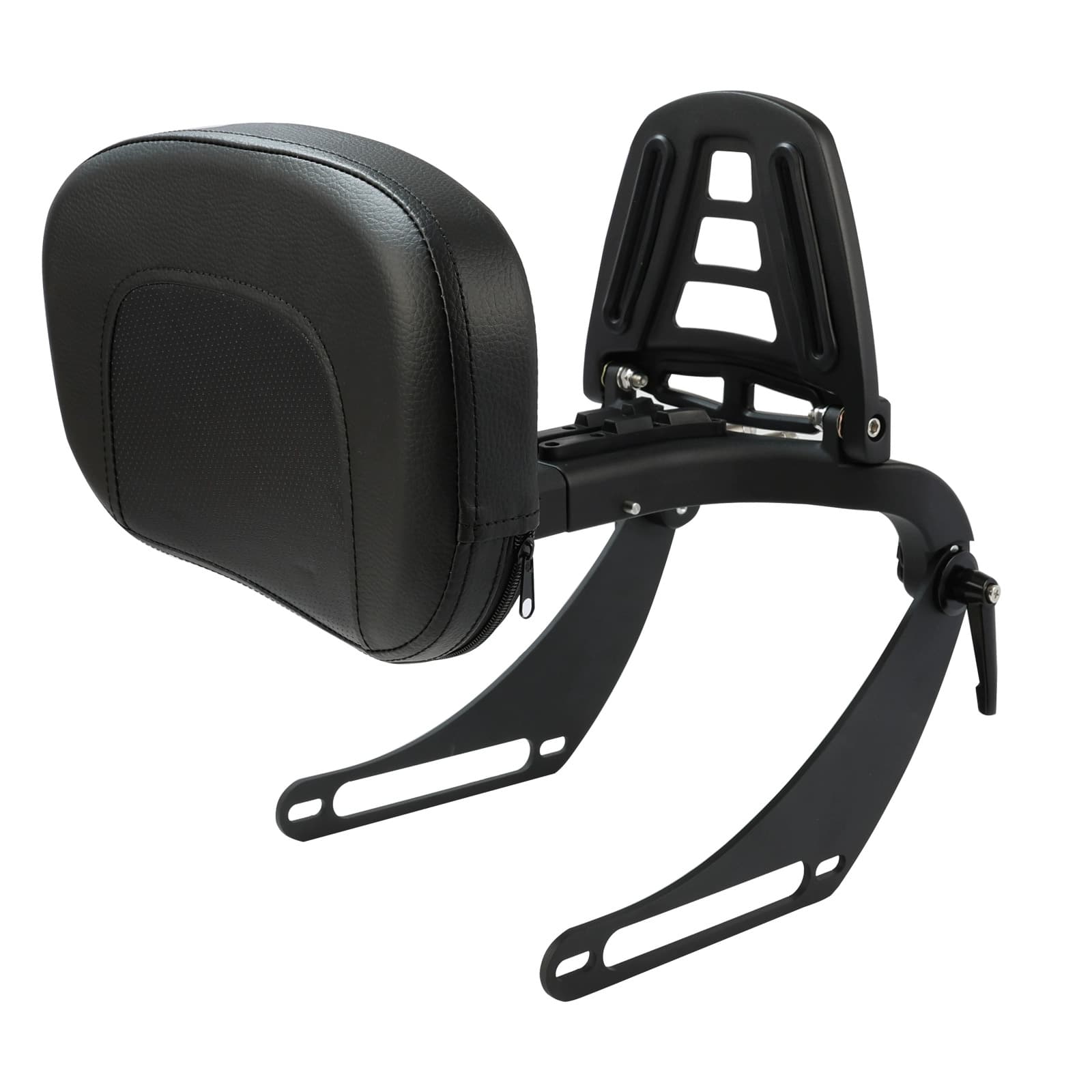 Motorcycle Parts Folding Backrest for Harley Standard Softail Street Bob Retractable Rear Backrest 2018-2025