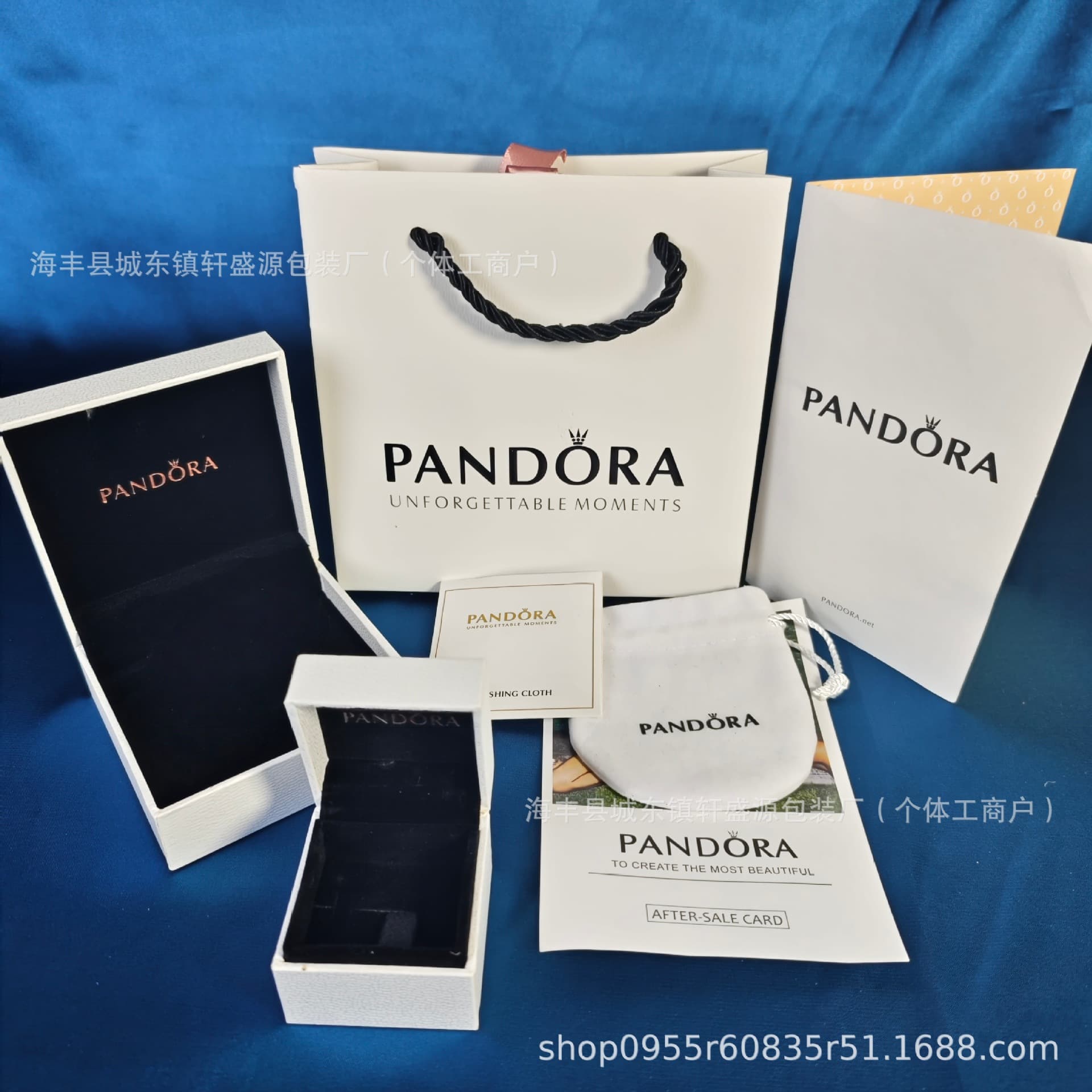 Only Pandora packaging box Panjia necklace ring bracelet accessories box counter original packaging gift box factory direct sales