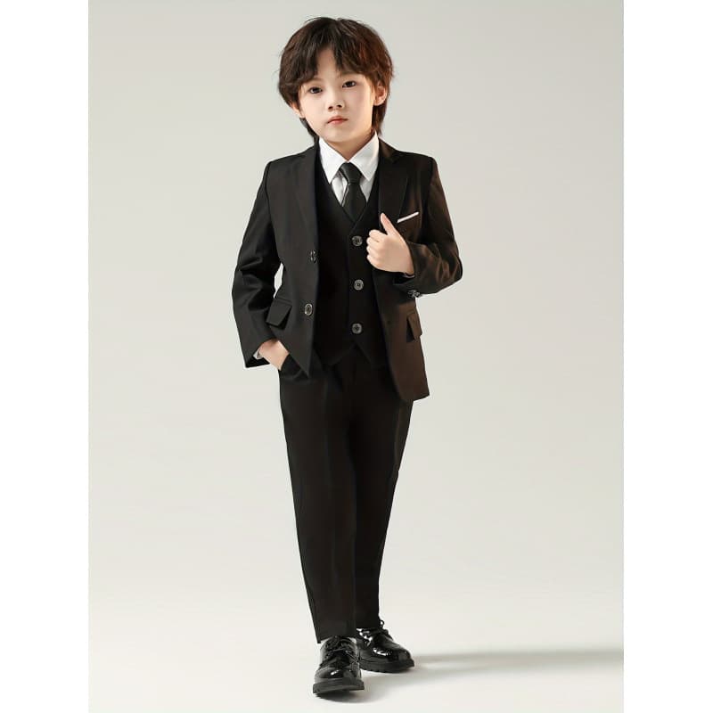 Y 75323 Boys' formal suit set flower boy suit cross-border AliExpress