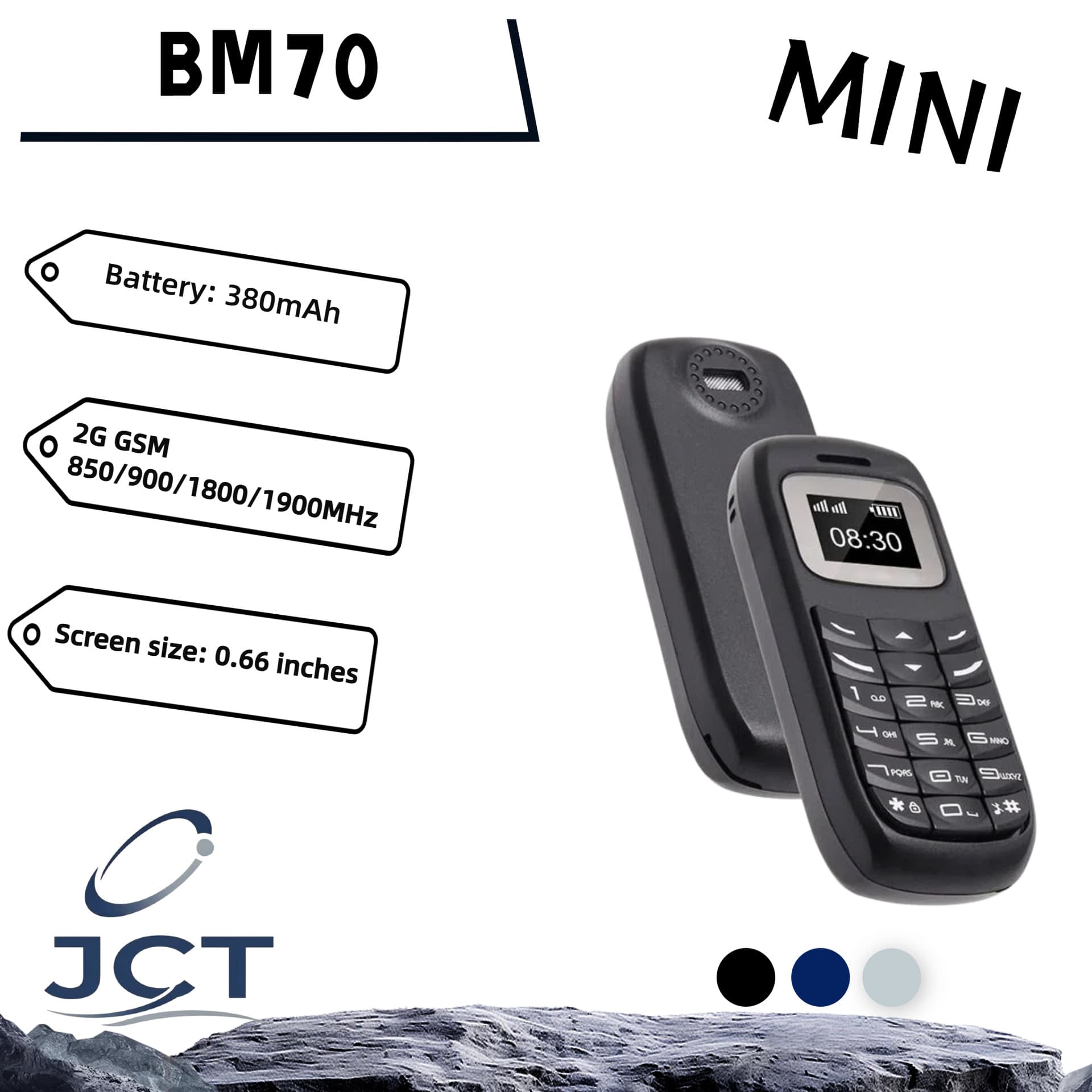 Cross-border BM70 GSM Cellphone Bluetooth Mini Clip-on Bluetooth Headset