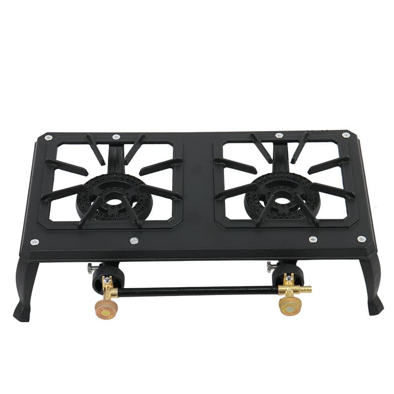 Factory Direct Supply Cast Iron Household High Firepower Natural Gas Stove Outdoor Camping Barbecue LPG Stove Accessories