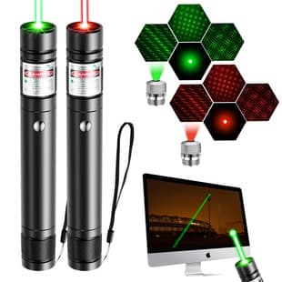High-Power Rechargeable Green Laser Flashlight with Starry Sky Effect, Infrared, Long-Distance Outdoor Laser Pointer