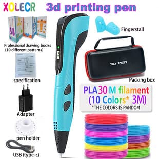 Factory Wholesale Price 3D Printing Pen Children Educational Drawing Pen DIY Art 3D Stereoscopic Creation Graffiti Drawing 3D Pen