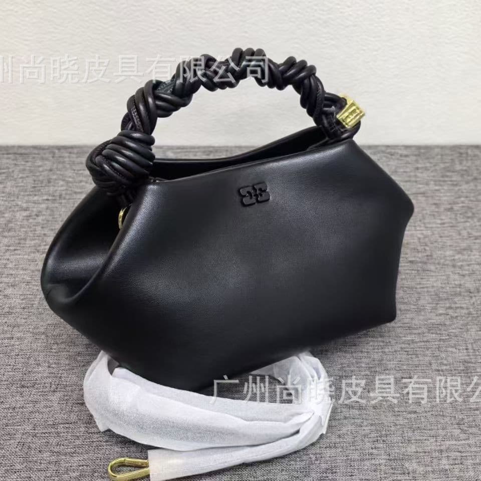 Cross-border Hot Sale 2026 New Fashion GANN Bag Premium Woven Hexagon Shoulder Cloud Handbag Crossbody Bag