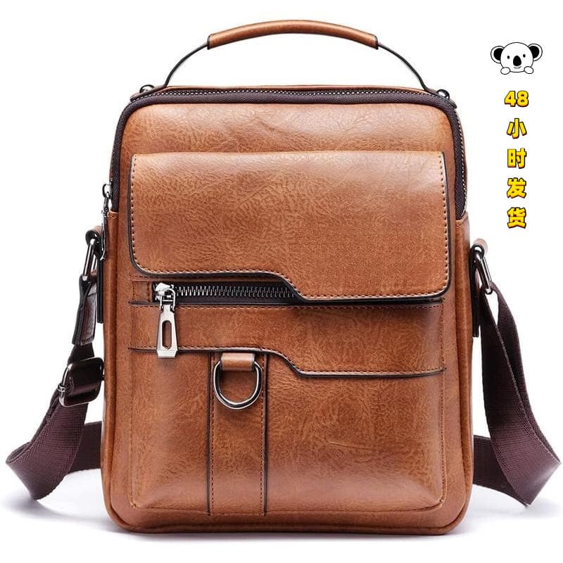 B 82055 Men's Crossbody Bag Crossbody Bag Shoulder Bag Business Backpack Leisure Bag
